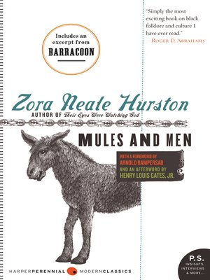 cover image of Mules and Men